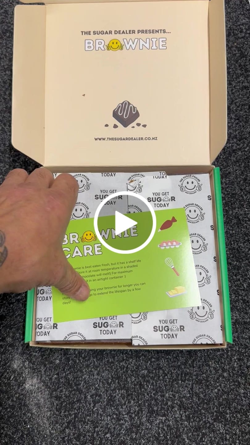 Customer video review of Flavour sampler box