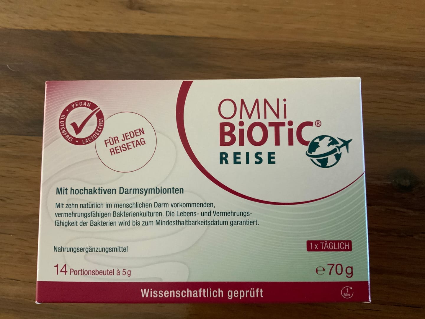 Customer photo review of OMNi-BiOTiC® REISE