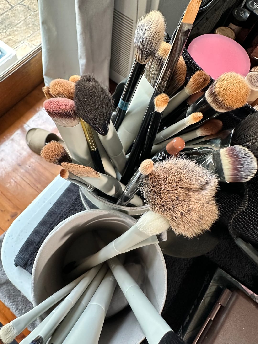 Customer photo review of RxJL • 18 Piece Face and Eye Brush Set