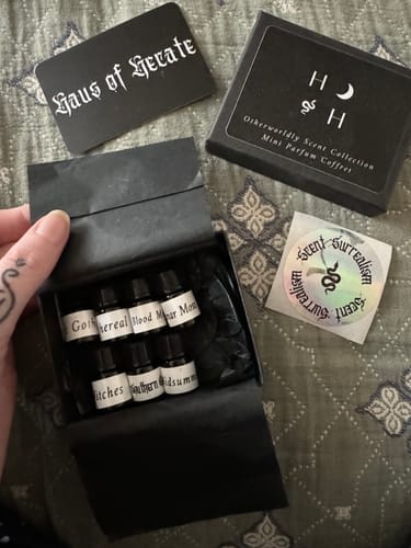 Customer photo review of The Mini Otherworldly Collection + Exclusive Discount Code