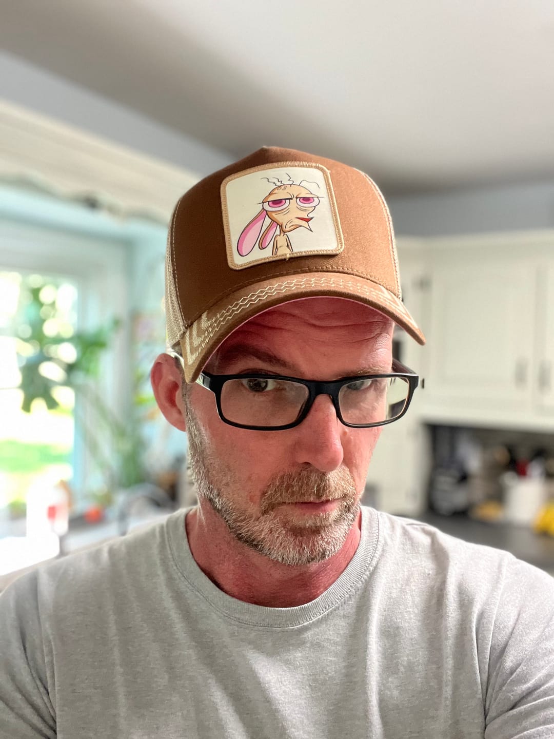 Customer photo review of OVERLORD X Ren & Stimpy: Ren Trucker Cap