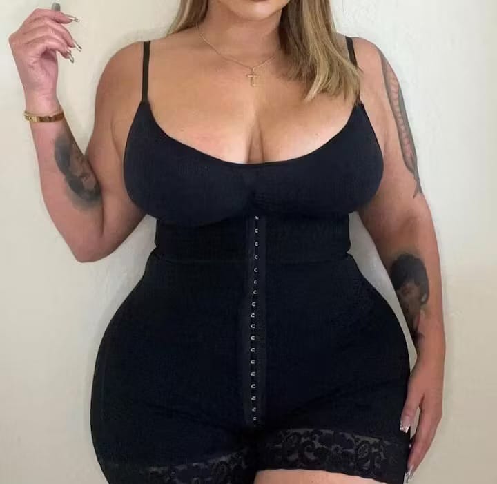 Customer photo review of BODY SHAPER SHORTS