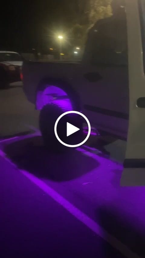 Customer video review of Chasing RGB Rock Lights - 6 Pack