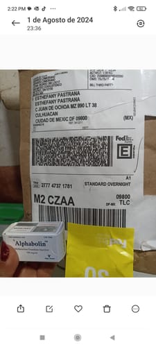 Customer photo review of Alphabolin Primobolan 100mg/ 10ml