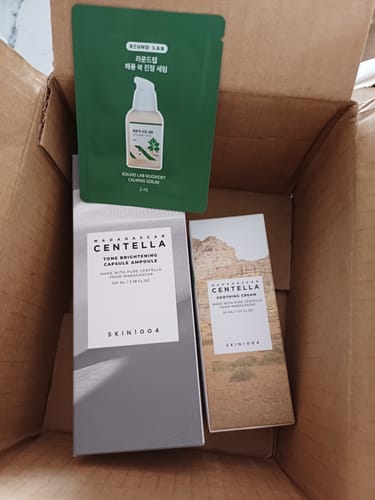 Customer photo review of Madagascar Centella Soothing Cream