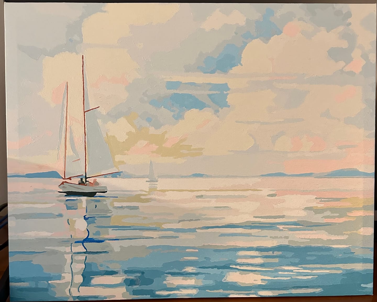 Customer photo review of Boat in Blue
