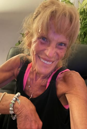 Customer photo review of "Angel Wing" with Blue gem Clip-on Charm