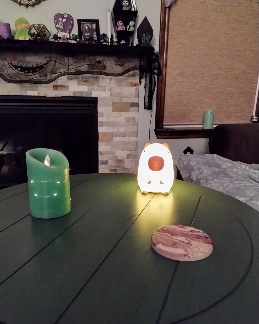 Customer photo review of Huggwaii Capybara With Turtle LED Squishy Night Light For Gift USB Rechargeable Capybara Lamp