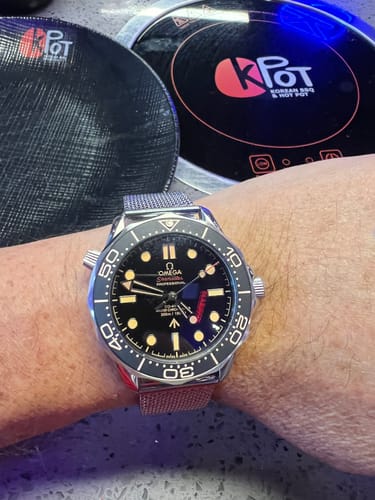 Customer photo review of SEAMASTER PROFESSIONAL 300M 007 STEEL BRACELET