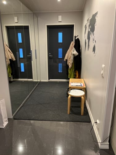Customer photo review of Dry Step™ termomatta, förstärkta kanter, kapad efter egna mått (ny)