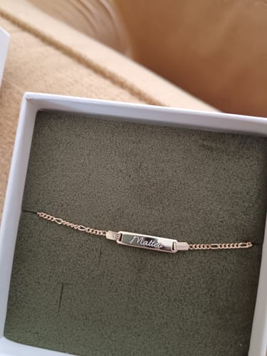 Customer photo review of Bracciale Nome Bimbo