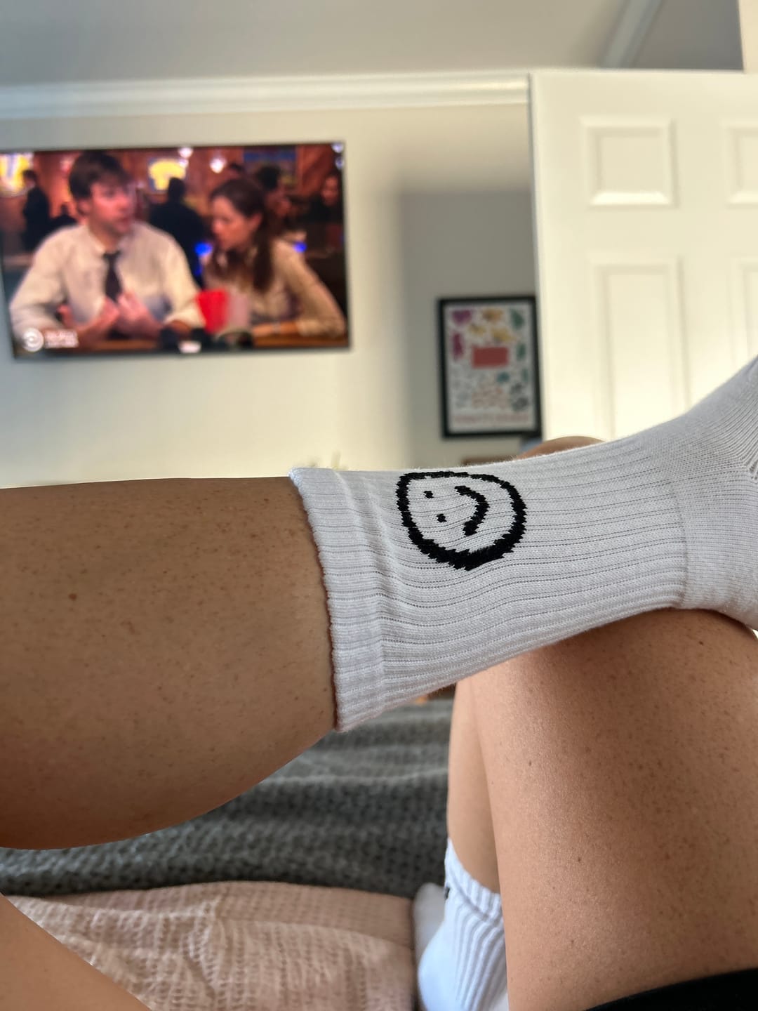 Customer photo review of Happiness Crew Socks (3-Pack)