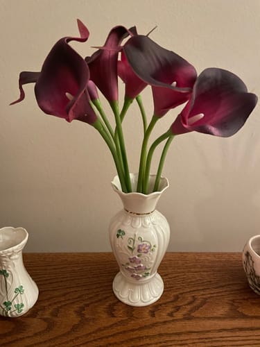 Customer photo review of Belleek Classic Irish Flax Mini Vase