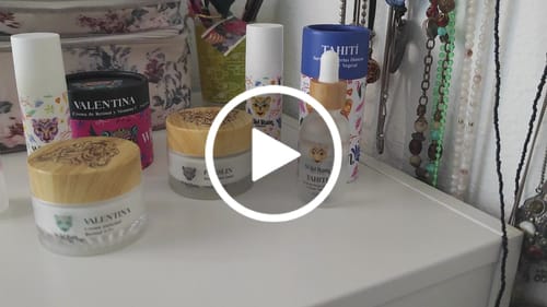 Customer video review of Serum antiedad con efecto lifting tensor TAHITÍ