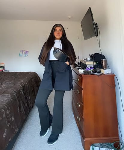 Customer photo review of Sedona XLong High Collar Jacket 4.0