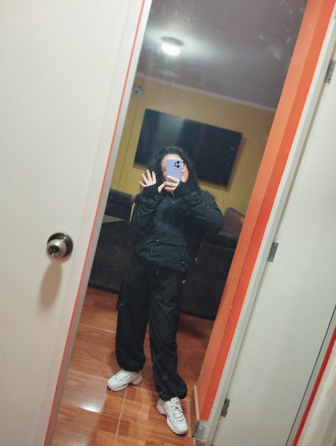 Customer photo review of SET OVERTRIP NEGRO (CASACA + CARGO)
