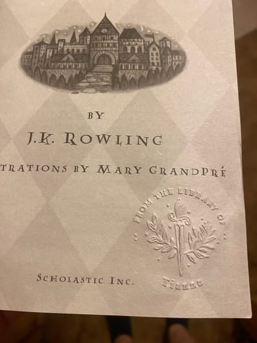 Customer photo review of Custom Book Embosser