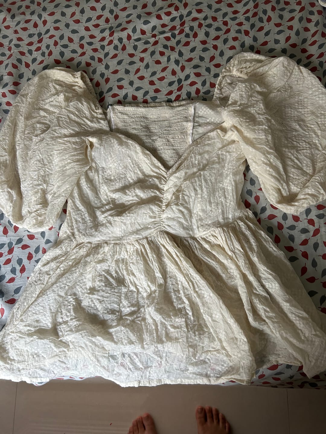 Customer photo review of Aria Blouse