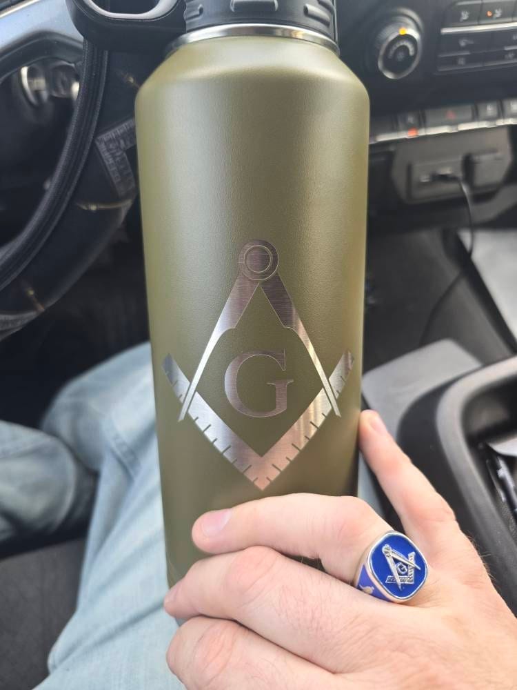 Customer photo review of 40 oz. Water Bottle
