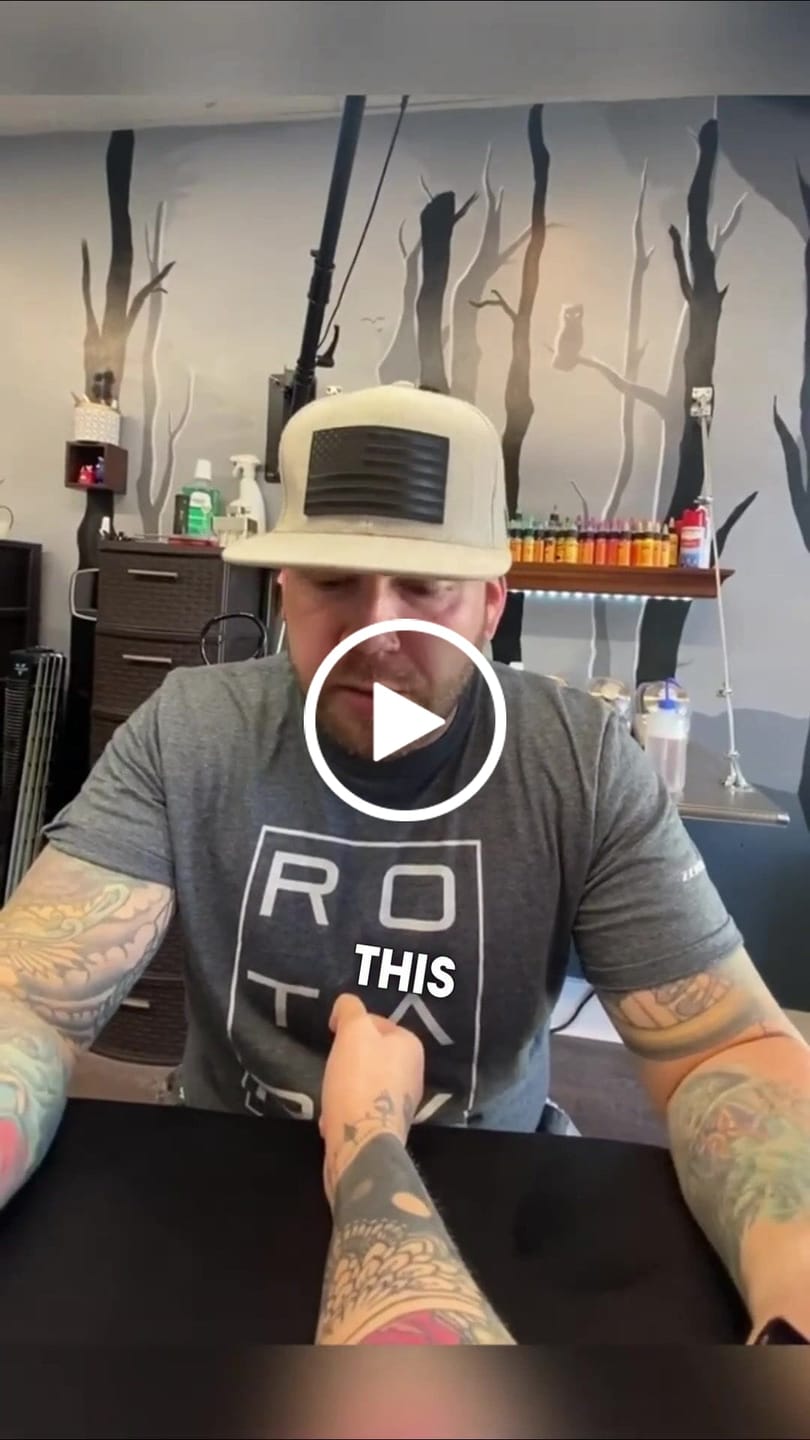 Customer video review of Original Tattoo Armrest XXL 70x37cm - PATENTED