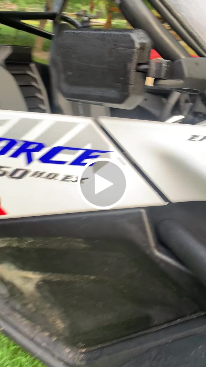 Customer video review of Plastic Lower Doors Inserts for CFMOTO ZForce 950