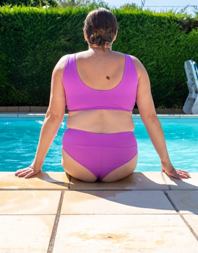 Customer photo review of 'Thrive' High Rise Cheeky Bikini Bottoms