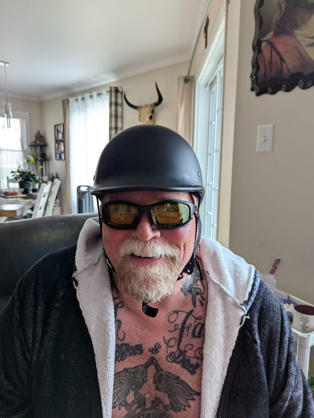 Customer photo review of X7 Polarized Riding Goggles - 4 Lens Kit