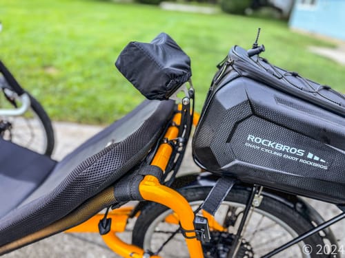 Customer photo review of Catrike Neckrest Conversion Kit