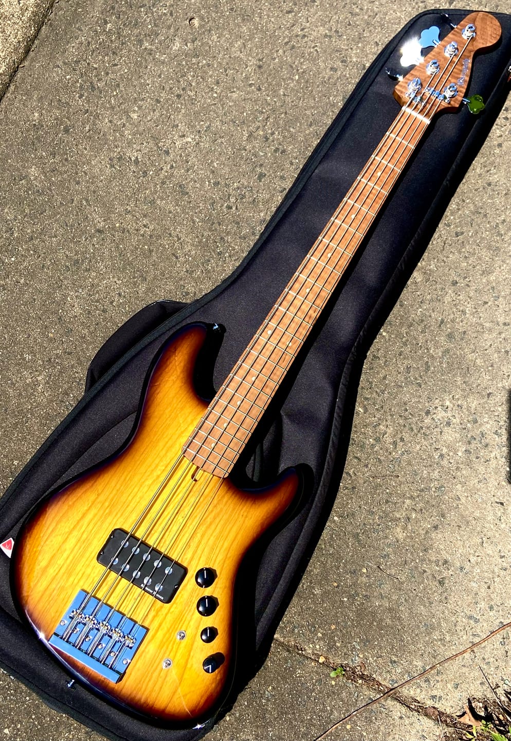 Customer photo review of 5 String KickAss™ Bass Bridge