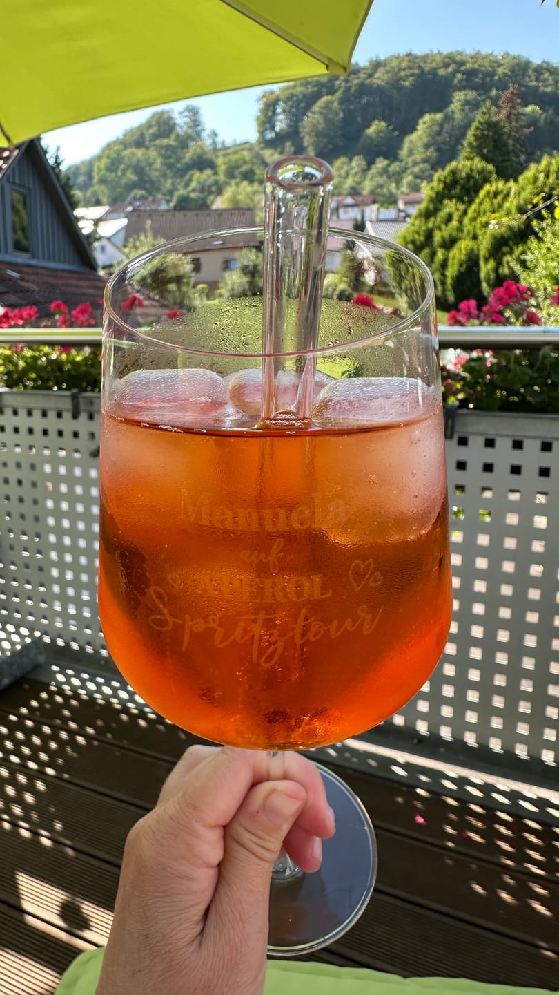 Customer photo review of Spritztour - Personalisiertes Glas für deinen Sommer-Drink
