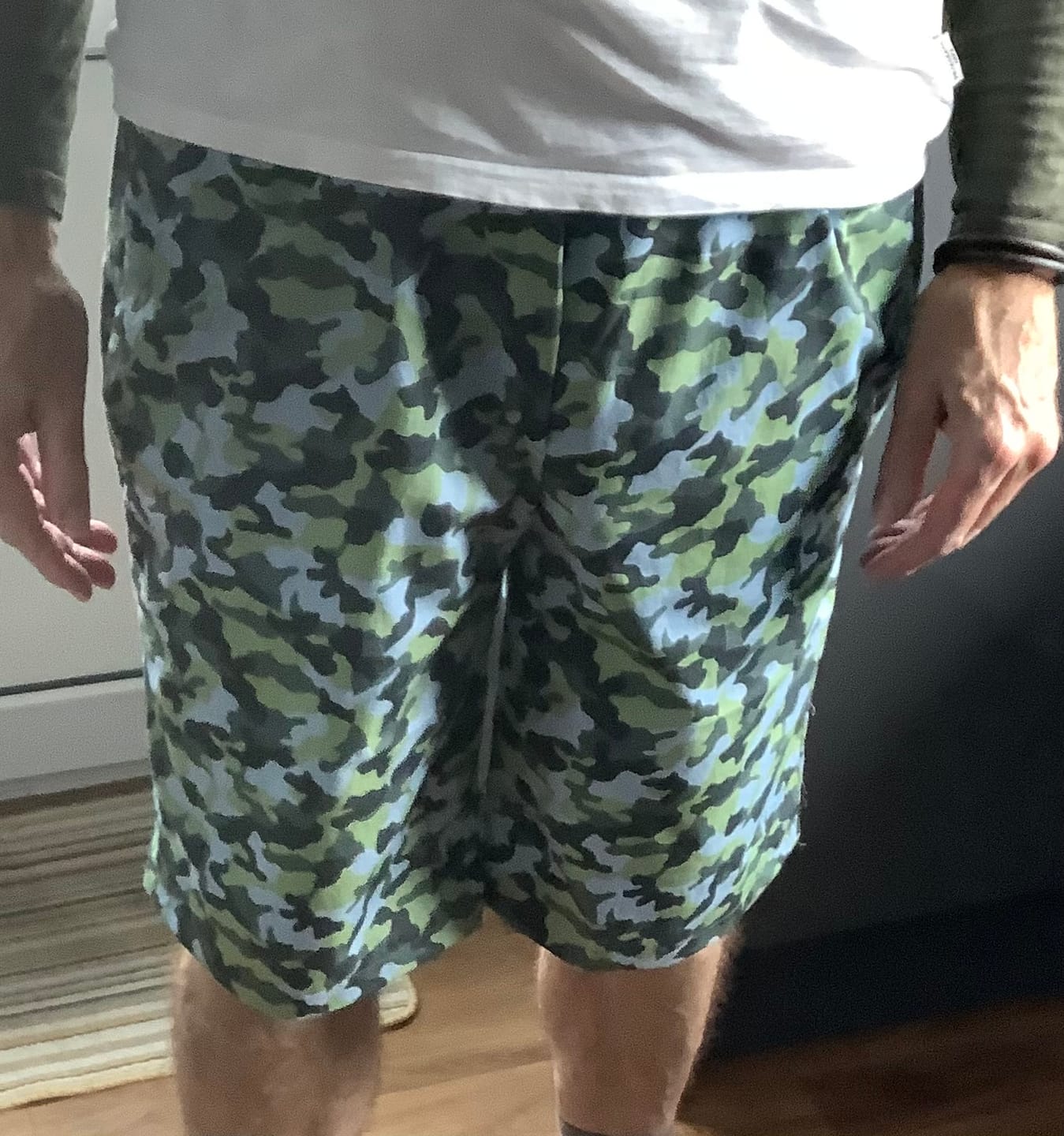 Customer photo review of Camouflage Cotton Fabric