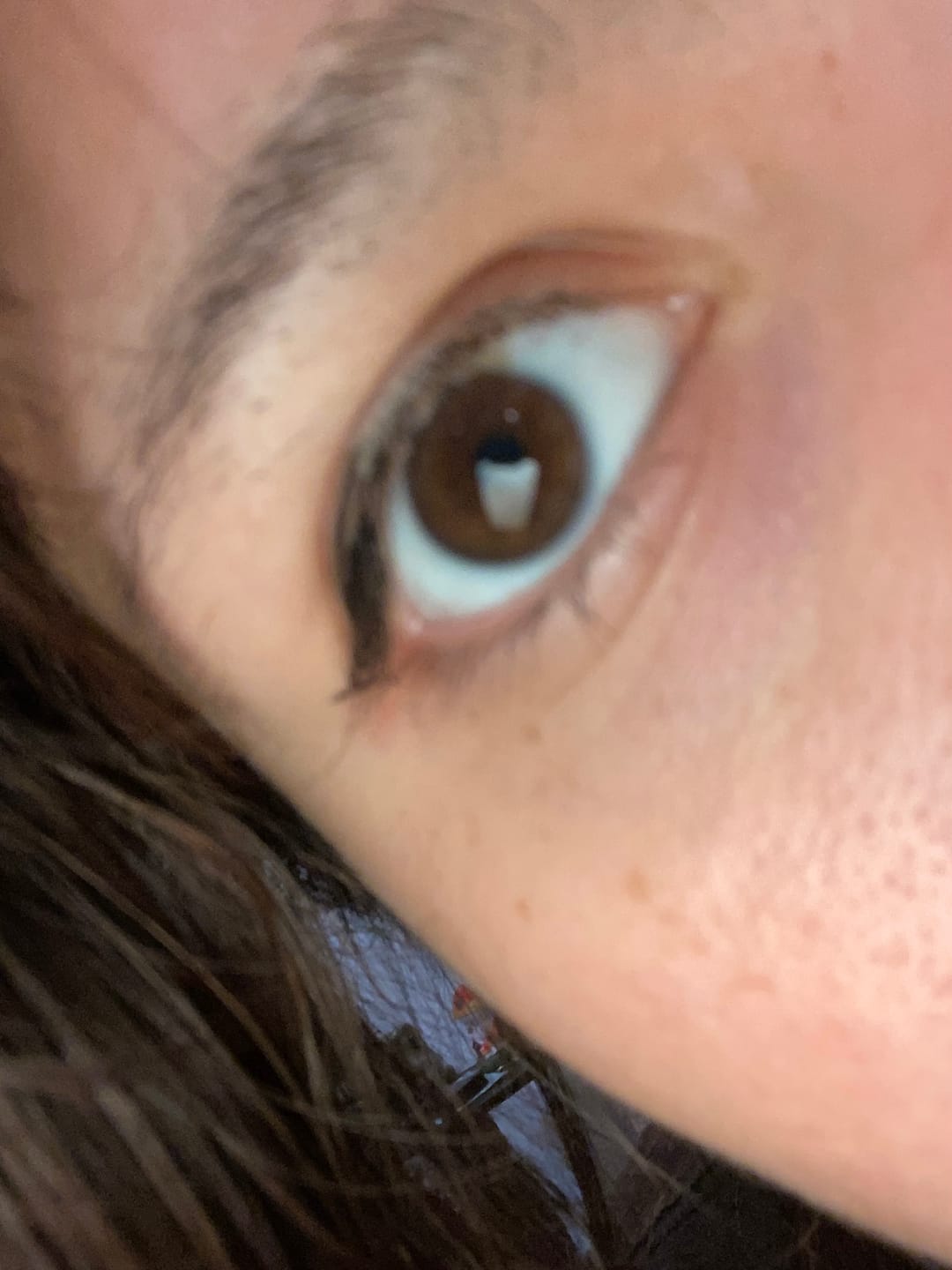Customer photo review of Ivanka Prescription Clear Contact Lenses