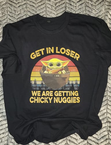 Customer photo review of FRIENDS Halloween DTF Transfer