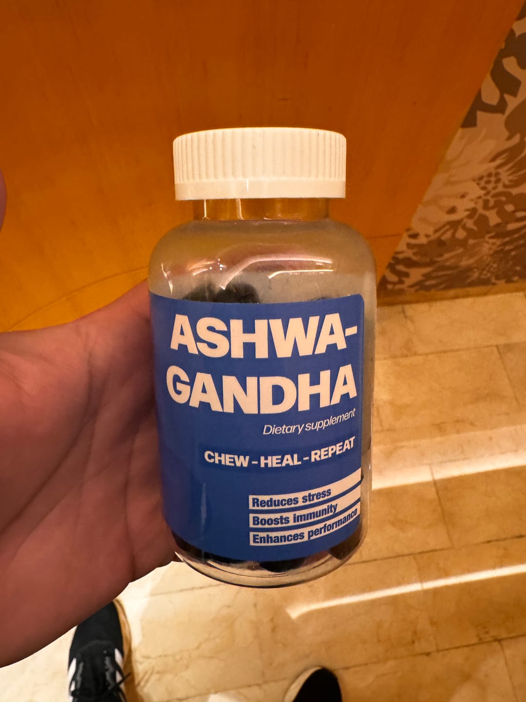 Customer photo review of Ashwagandha Gummies
