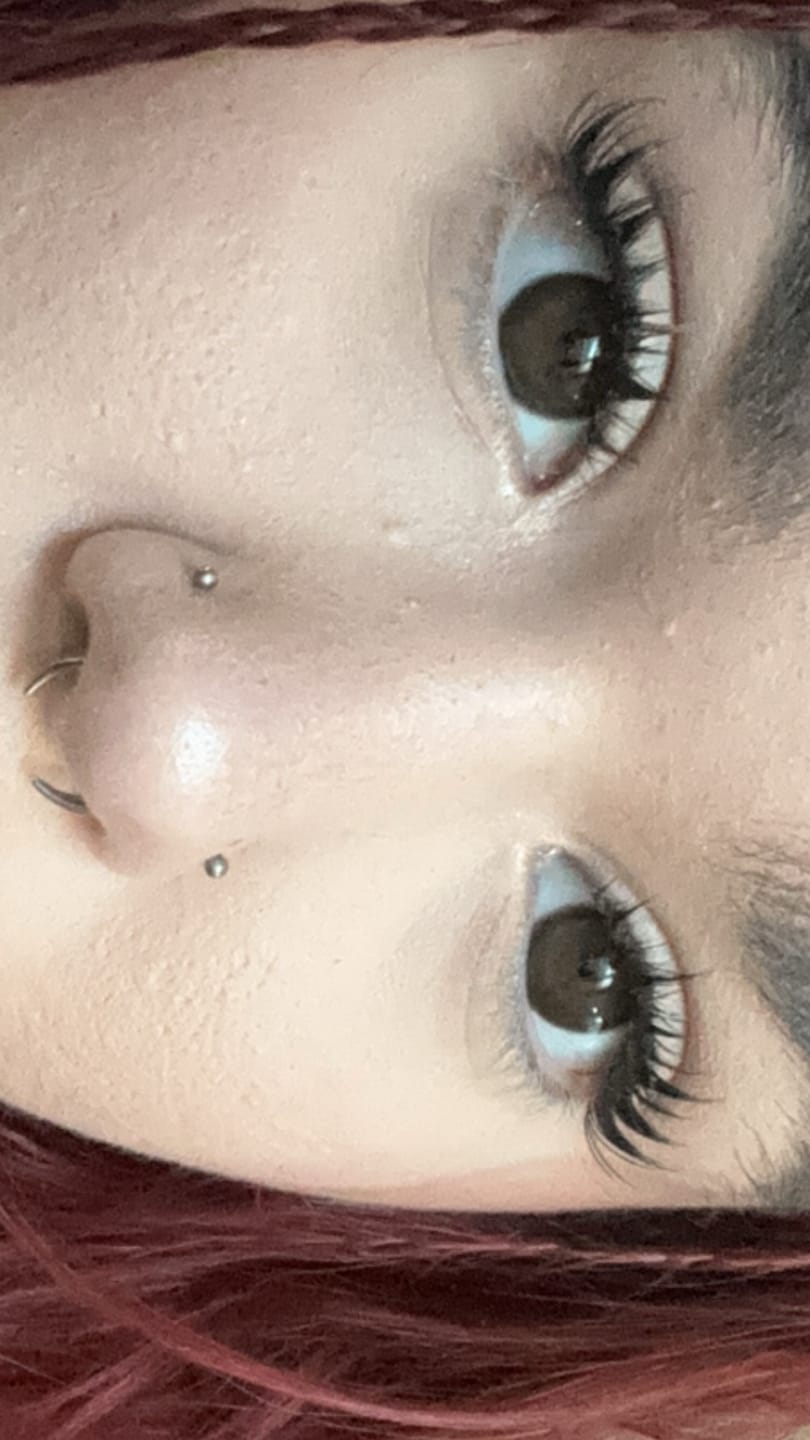 Customer photo review of [NEW] Eyemoody Stormy Brown | 6 Months, 2 pcs