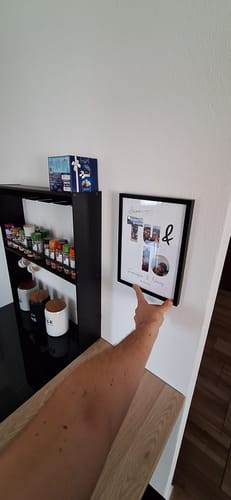 Customer photo review of Poster Netflix Ed. Padre - Poster Personalizzato