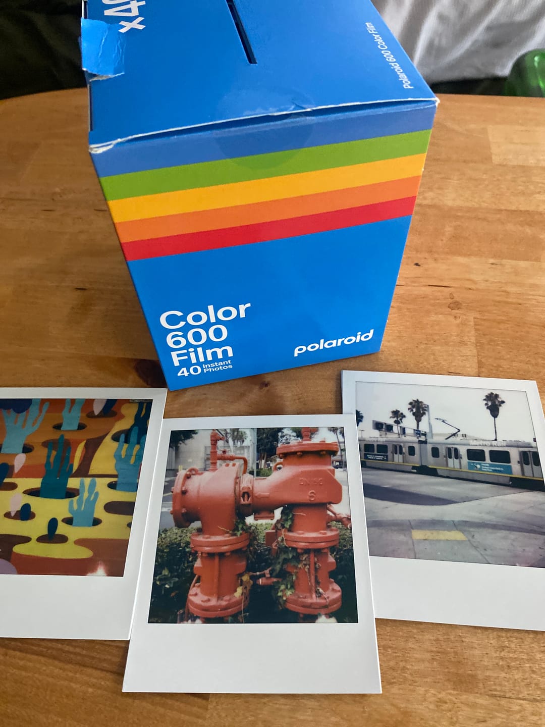 Customer photo review of Polaroid Color 600 Instant Film - Five Pack