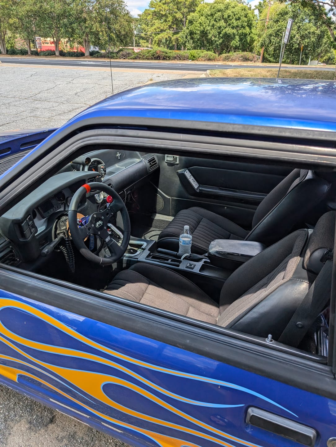 Customer photo review of Motion Raceworks Single Push Button Steering Wheel Bracket 15-00004