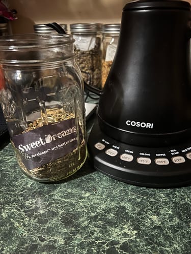 Customer photo review of Sweet Dreams Tea