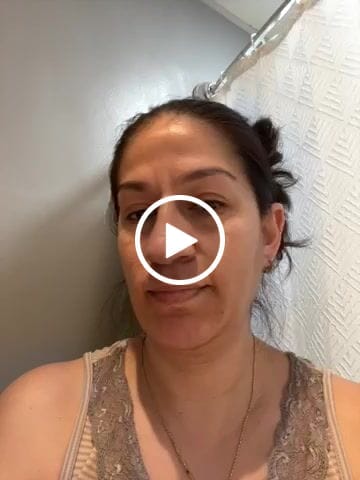 Customer video review of PR BOX Skin Care