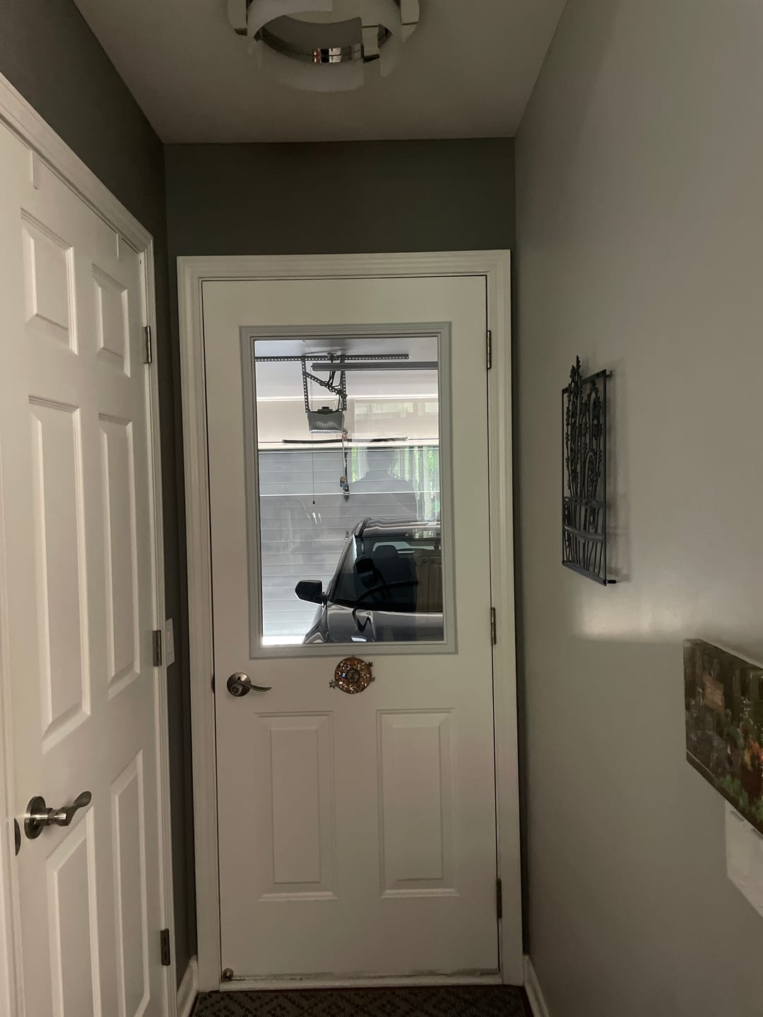 Customer photo review of Clear 1 Lite Glass and Frame Kit (Half Lite)