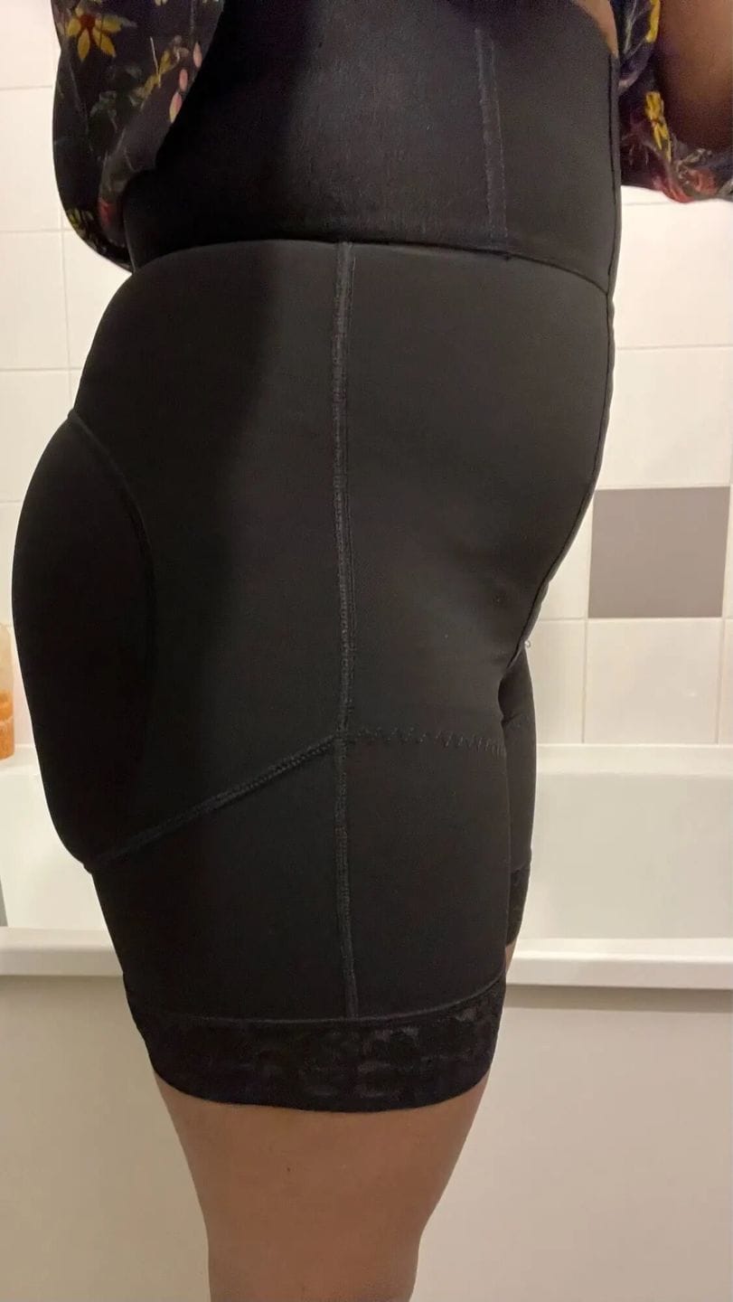 Customer photo review of BODY SHAPER SHORTS