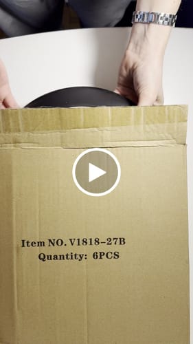 Customer video review of Set Vajilla Sakura Black 6 Personas (18 uni)