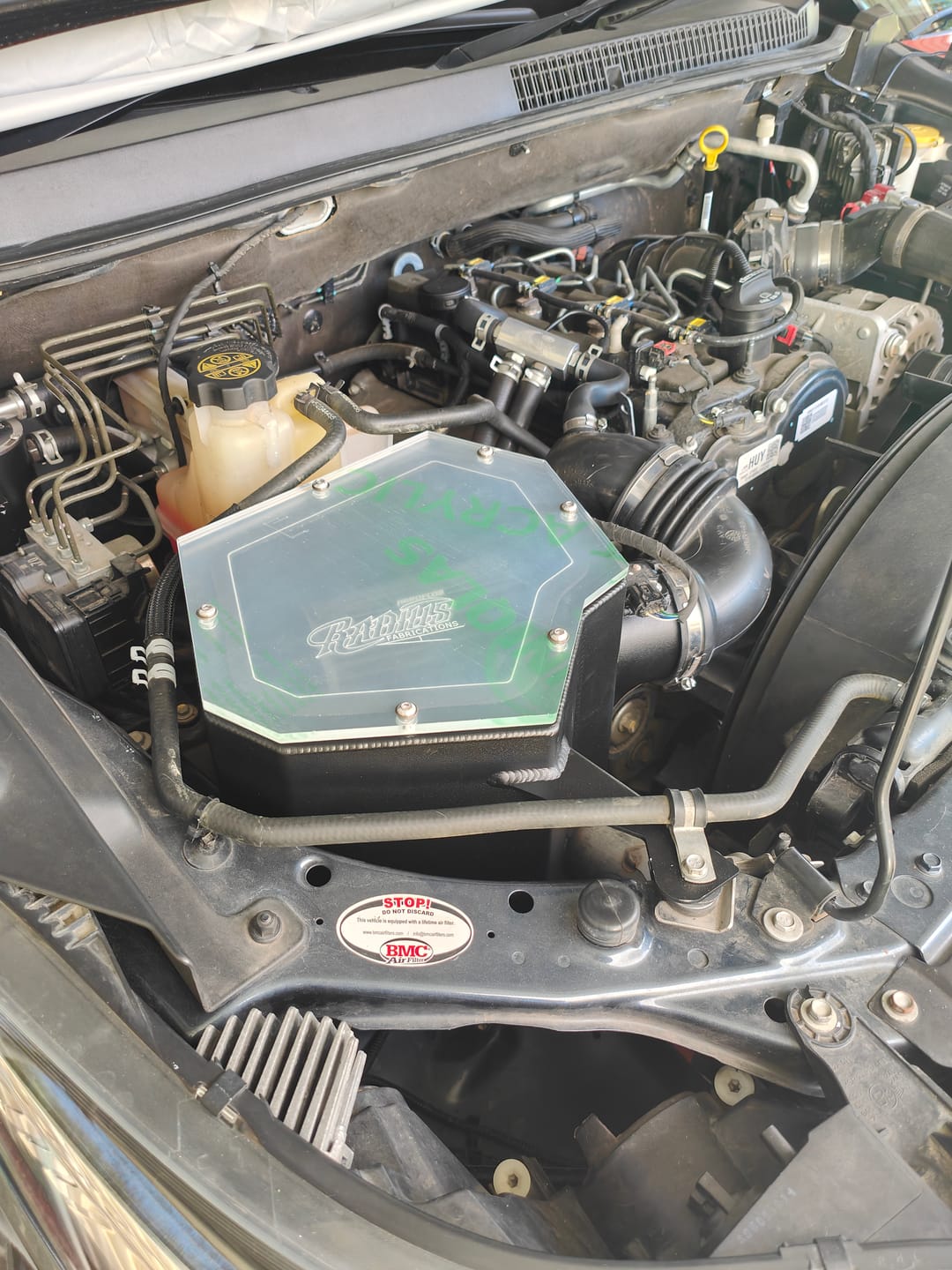 Customer photo review of Holden Colorado Airbox - RG Model