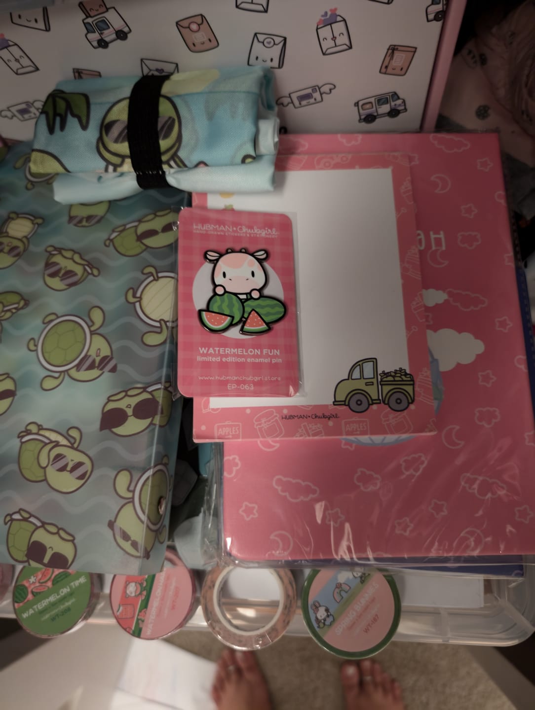 Customer photo review of Love You a Latte Sticker Sheet