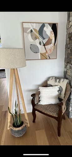 Customer photo review of Shaped Absraction, by Bella Eve