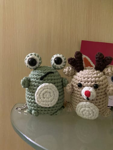 Customer photo review of Froggy Crochet Kit