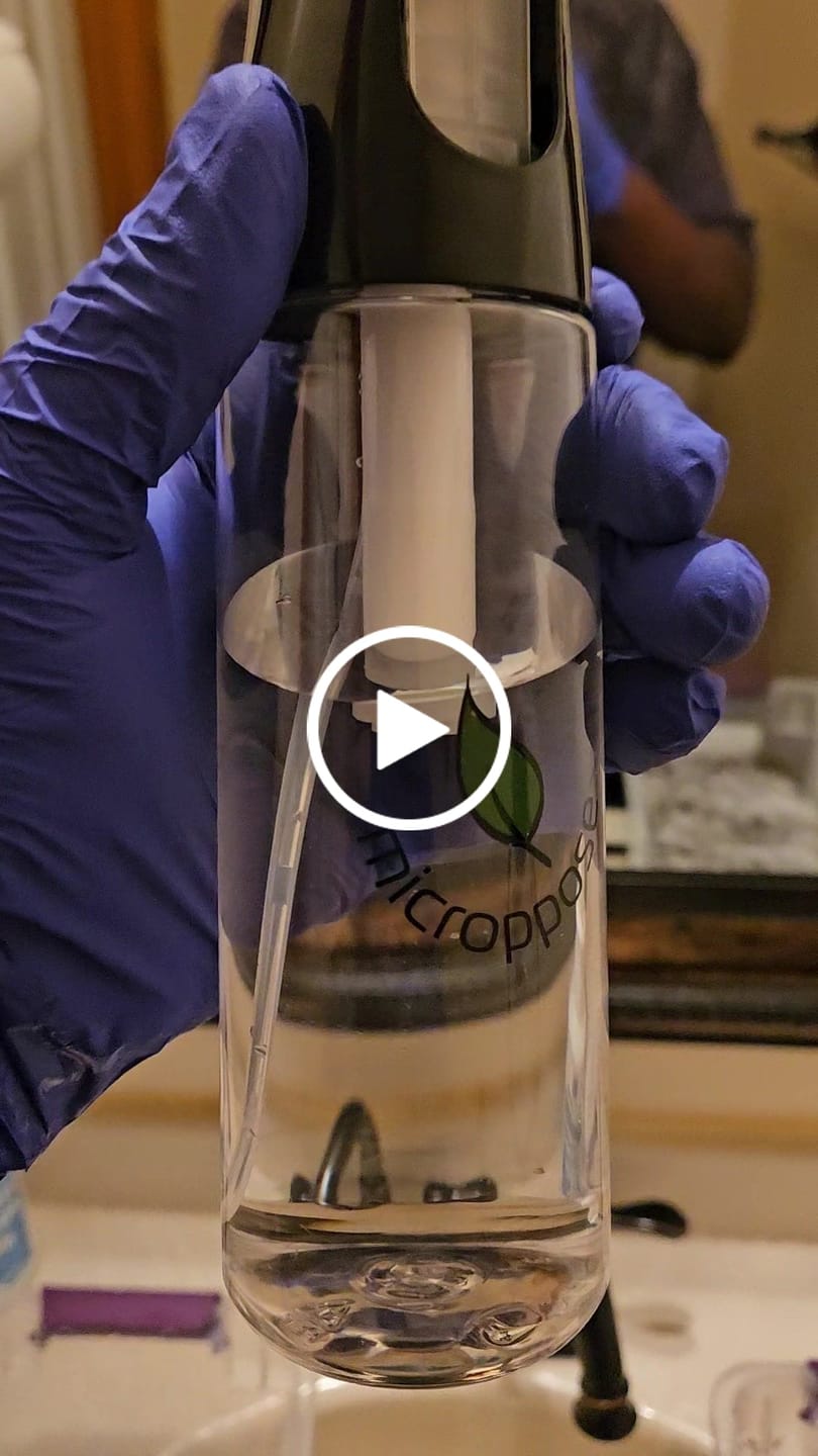 Customer video review of Fine Mist Sprayer