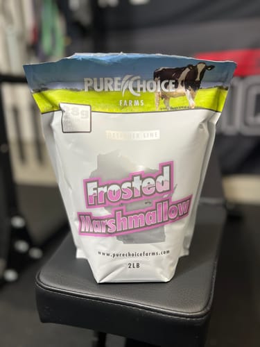 Customer photo review of Whey Protein Isolate Frosted Marshmallow