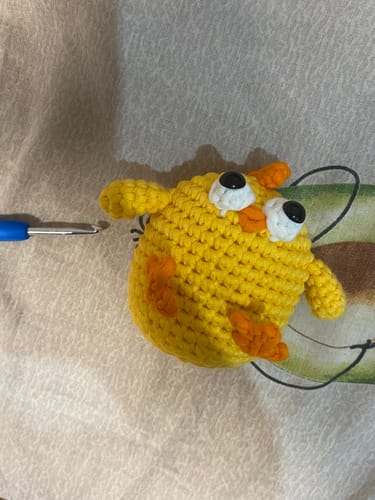 Customer photo review of Peep Crochet Kit